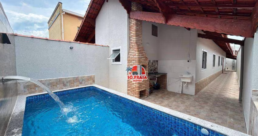 Casa com 3 dormitórios à venda, 104 m² por R$ 599.000,00 - Vera Cruz - Mongaguá/SP