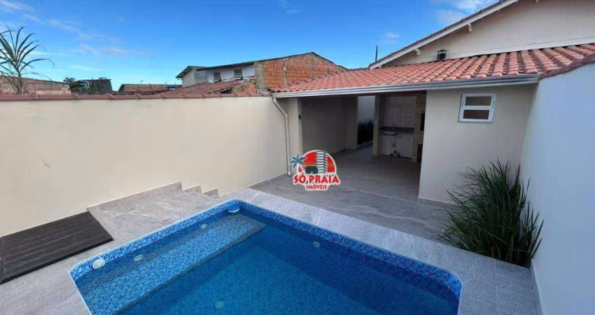 Casa com 2 dormitórios à venda, 90 m² por R$ 450.000,00 - Vila Atlântica - Mongaguá/SP