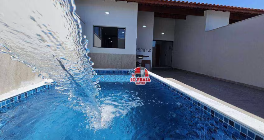 Casa com 3 dormitórios à venda, 75 m² por R$ 474.900,00 - Jardim Bopiranga - Itanhaém/SP