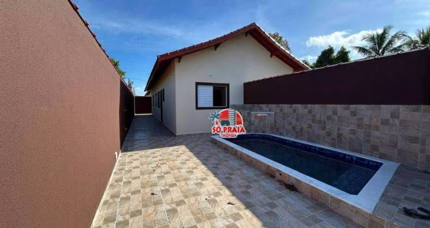 Casa com 2 dormitórios à venda, 86 m² por R$ 320.000,00 - Balneário Veneza - Itanhaém/SP