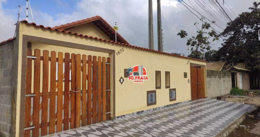 Casa com 2 dormitórios à venda, 60 m² por R$ 320.000 - Nova Itanhaém - Itanhaém/SP