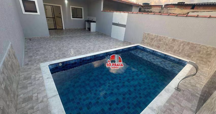 Casa com 2 dormitórios à venda, 82 m² por R$ 459.900,00 - Jardim Santa Eugênia - Mongaguá/SP