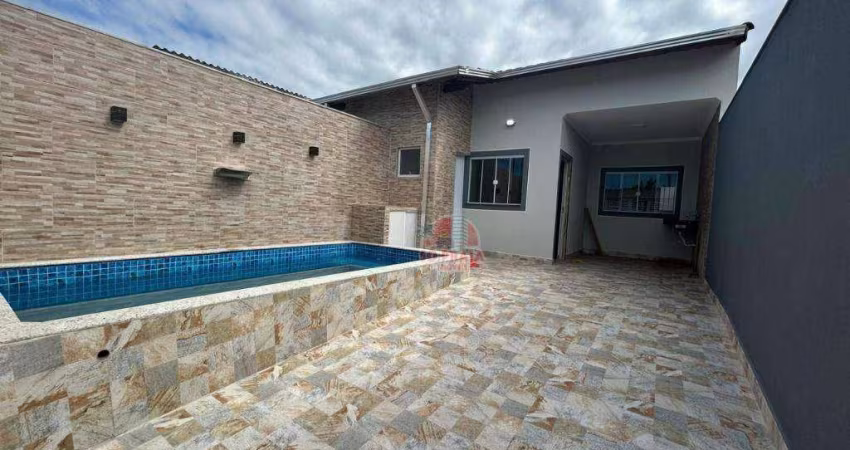Casa com 2 dormitórios à venda, 89 m² por R$ 360.000 - Balneário Regina Maria - Mongaguá/SP