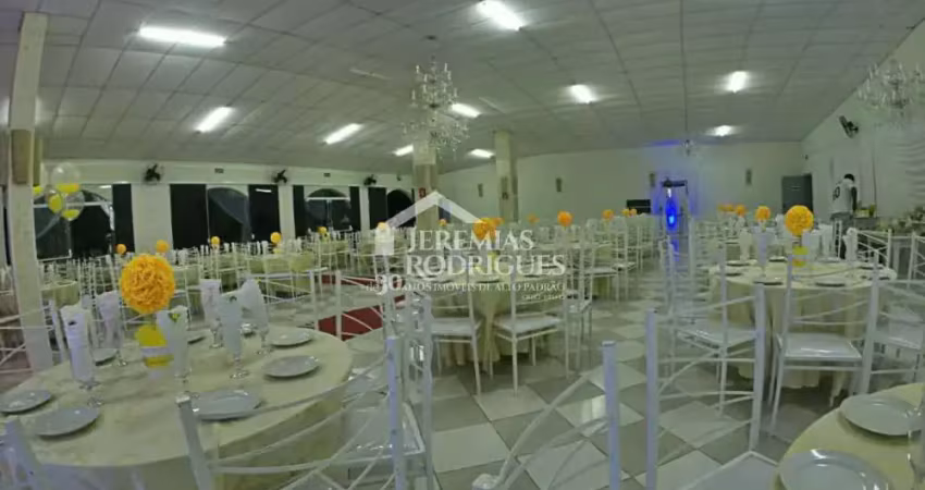 Salão de festas com 786 m² - chácara são félix - taubaté/sp