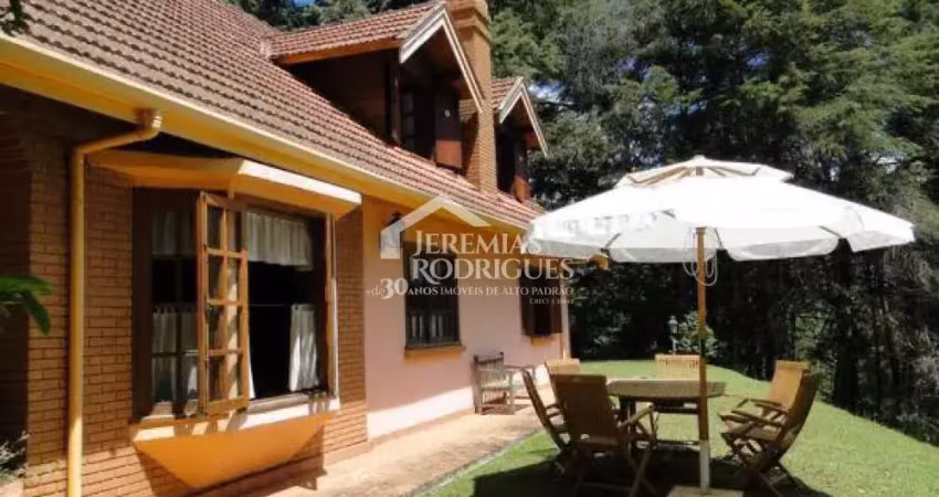Casa com 4 dormitórios, 600 m² - descansópolis - campos do jordão/sp.