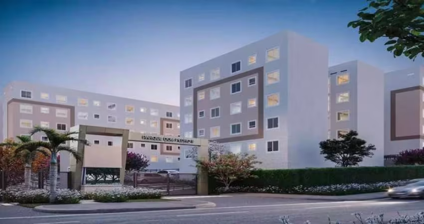 Apartamentos 2/4 elevador na planta infra total na paralela