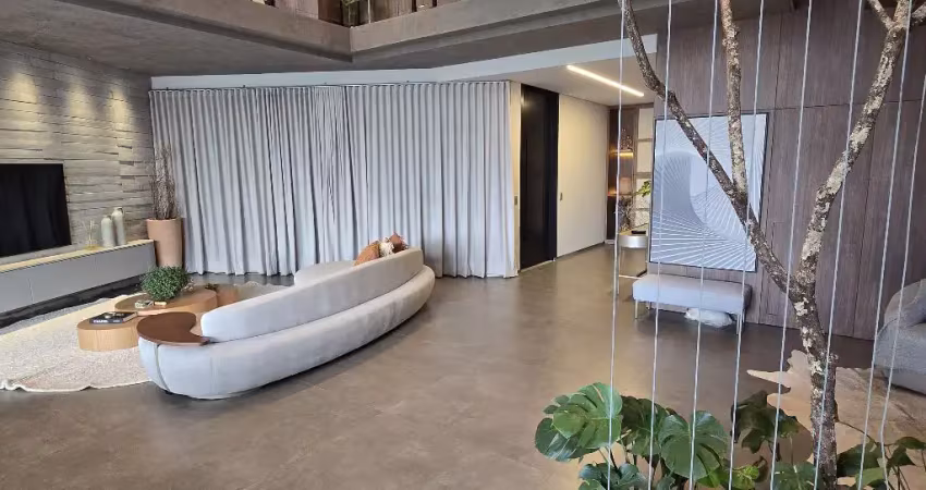 Sobrado mobiliado - 3 suítes + escritório + piscina + móveis vidal