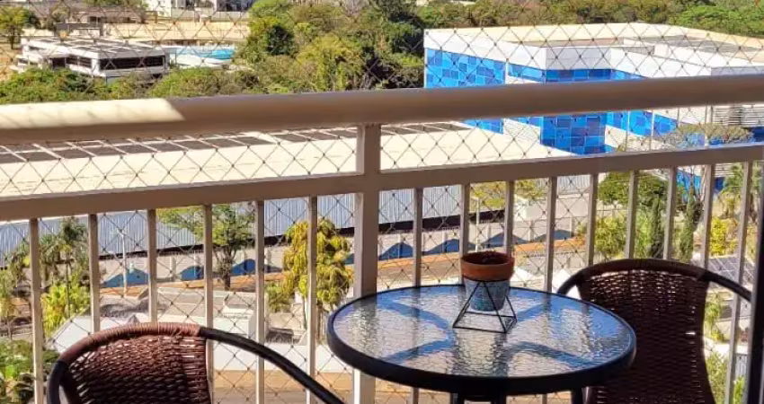 Apartamento com 3 quartos de frente para o nascente e para o praia clube