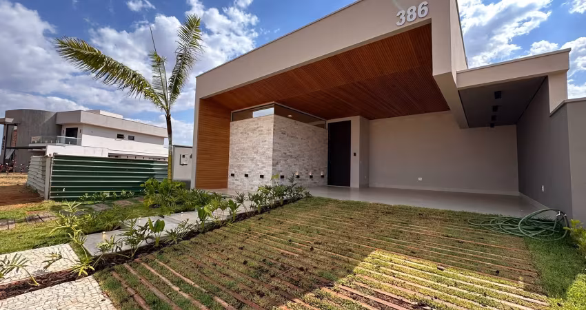 Casa sofisticada no condomínio tamboré uberlândia - 3 suítes + escritório