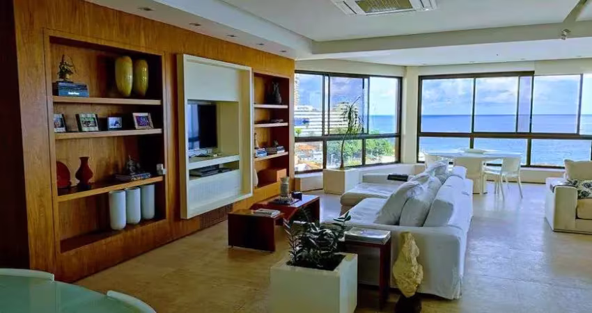 Apartamento  com 4 quartos a venda no  bairro do rio vermelho  com vista mar - salvador
