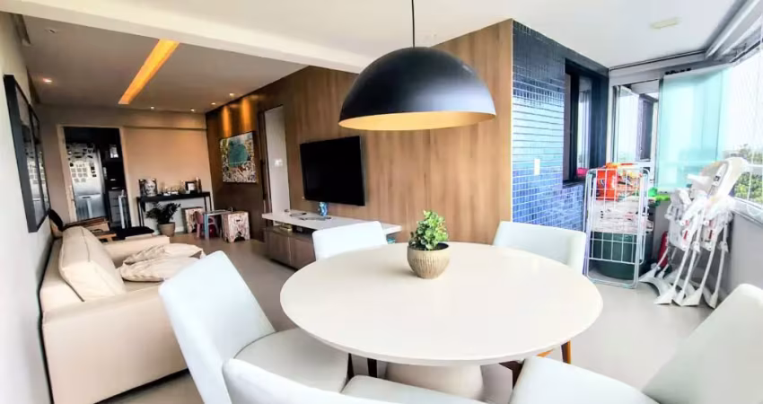 Apartamento 3/4 suíte no bosque patamares – porteira fechada e vista privilegiada