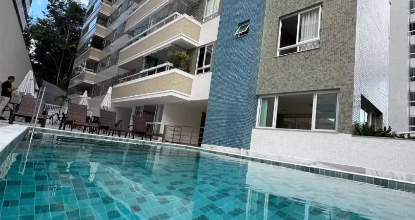 ️ apartamento alto padrão em alphaville i com varanda, suíte e estrutura de clube por r$750mil!
