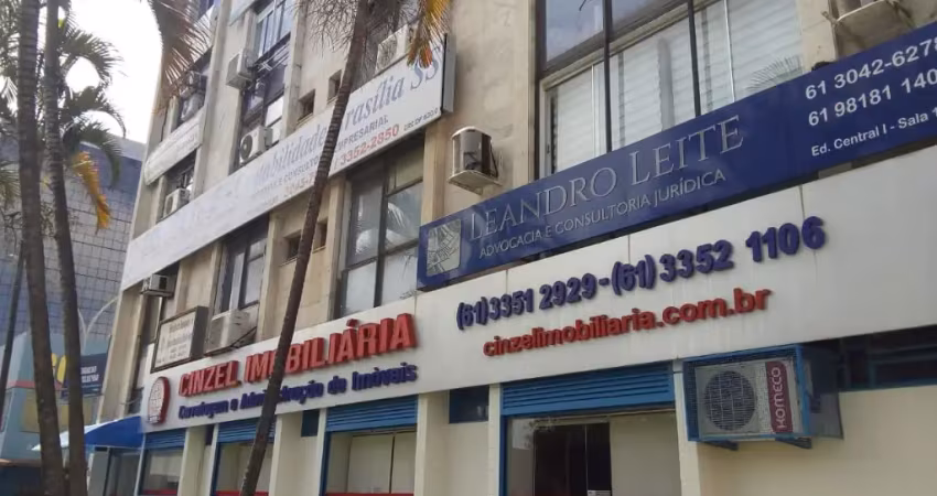 Sala comercial no centro de taguatinga - edifício central 1