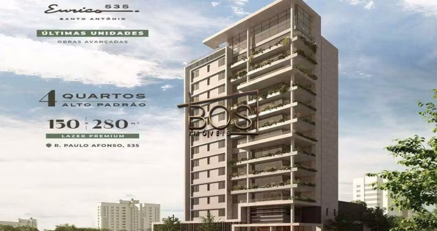 Apartamento à venda, 4 quartos, 2 suítes, 3 vagas, Santo Antônio - Belo Horizonte/MG