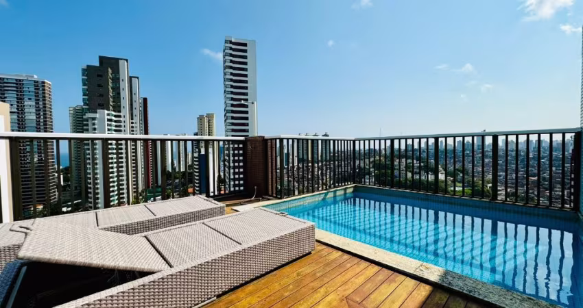 Cobertura no Horto Florestal com 3 suítes área gourmet e piscina