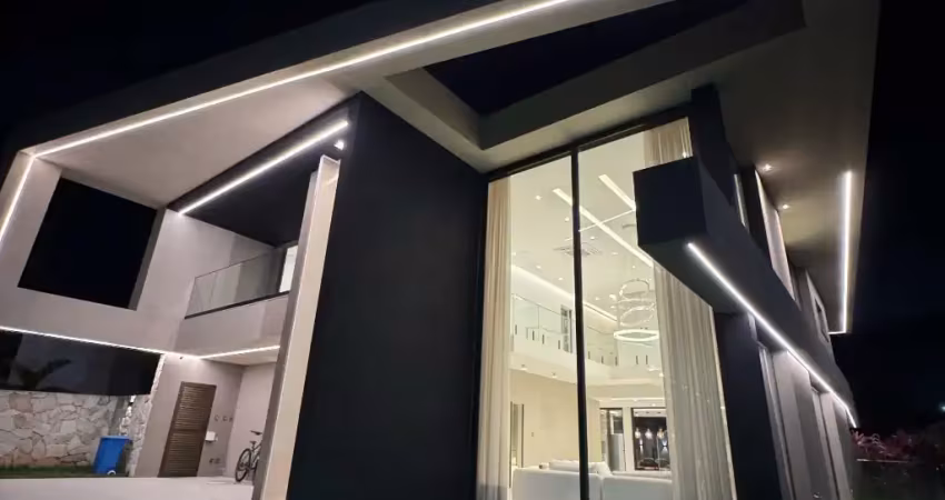Casa a venda em alphaville 2 com 5 suites alto luxo e moderna