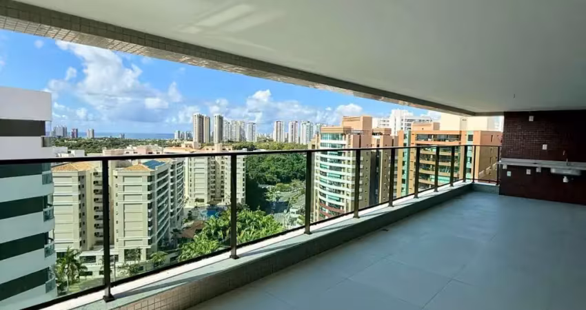 Apartamento a venda em alphaville 1 com 4 suites andar alto na mansão bellagio