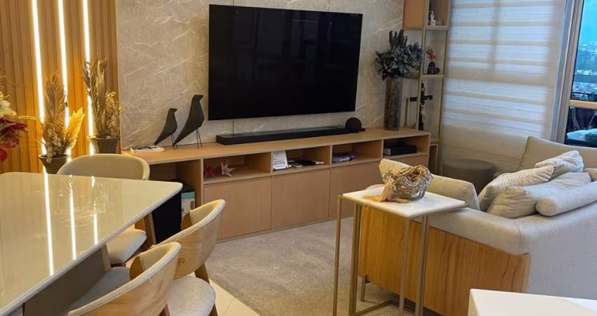 Apartamento a venda no mundo plaza loft mobiliado alto luxo no caminho das árvores