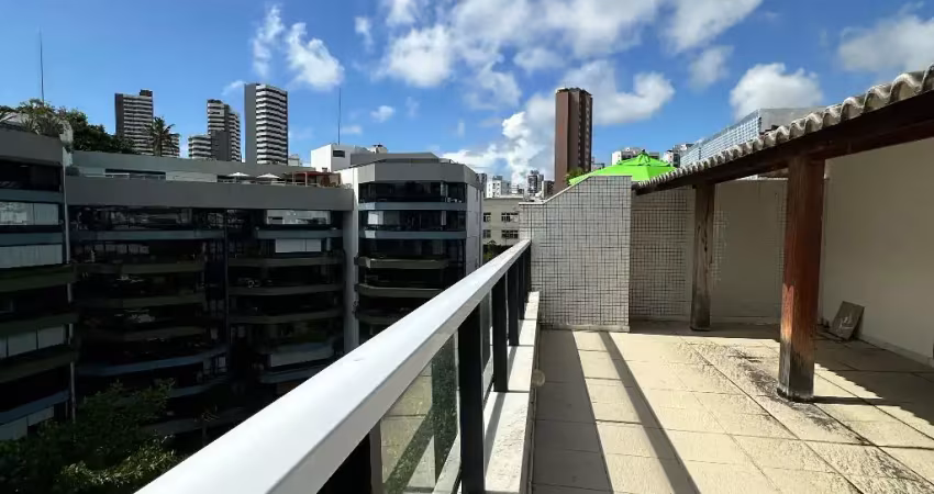 Cobertura a venda em ondina com 2 suites no ondina choice terraço