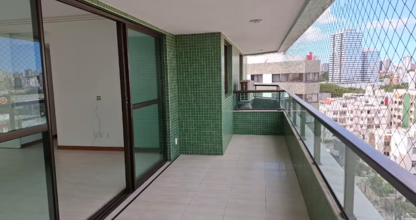 Apartamento a venda na pituba com 4 quartos nascente e varanda no rafaelo sanzio