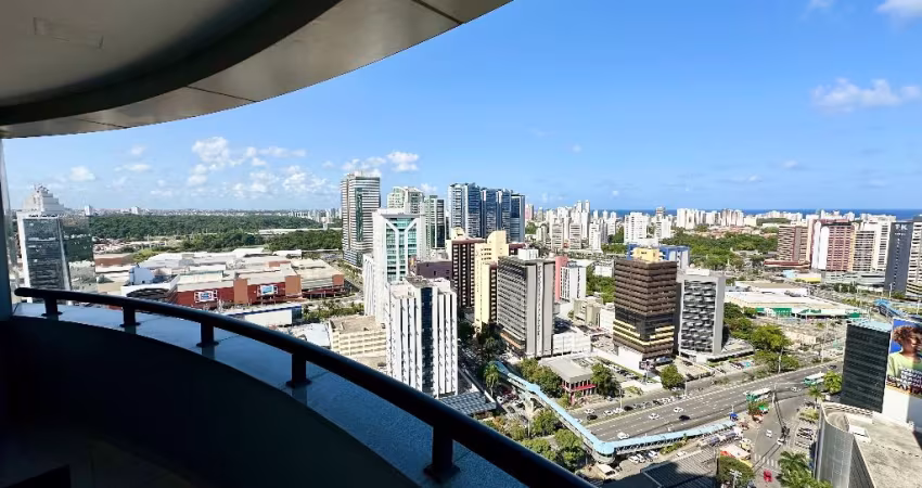 Apartamento a venda no caminho das árvores no boulevard side 1 quarto com varanda