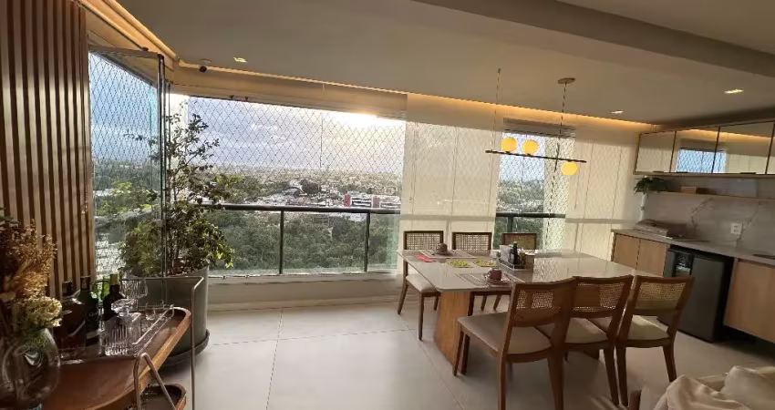 Apartamento a venda no brisas club na paralela com 3 quartos reformado e varanda gourmet