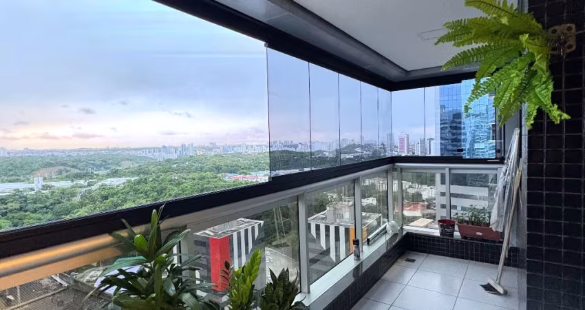 Apartamento a venda no salvador prime com 2 suites e varanda no caminho das árvores
