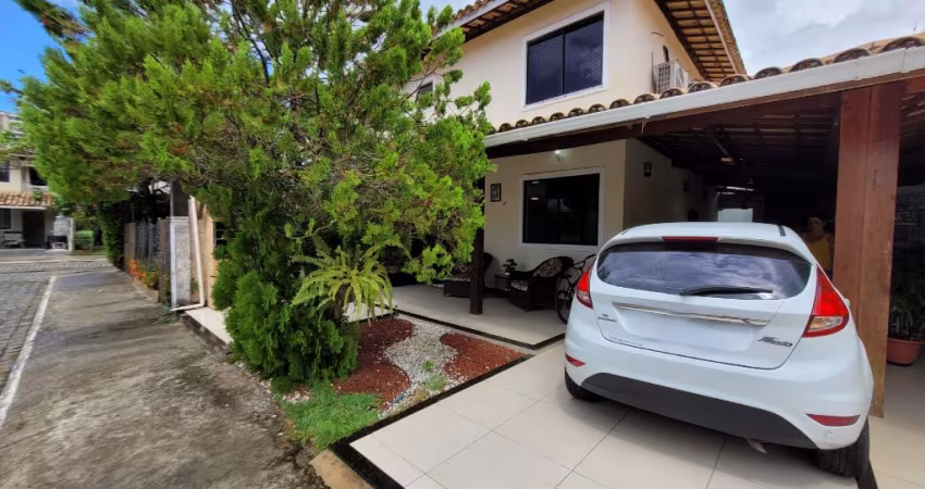 Casa a venda em piatã com 4 quartos área gourmet no condominio praia ville