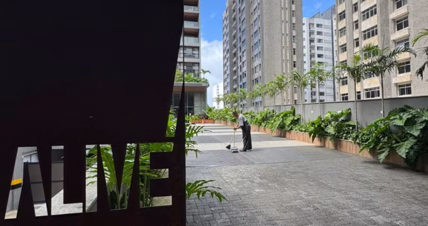 Apartamento a venda no corredor da vitoria no alive quarto e sala vista mar