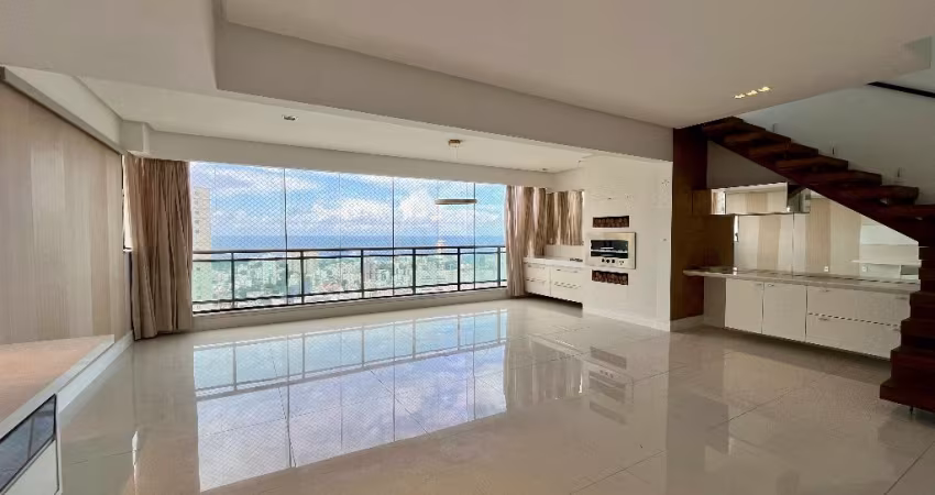 Apartamento para venda no horto florestal com 3 suites vista mar e nascente