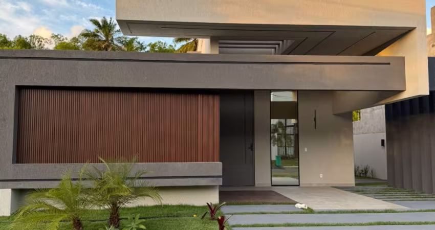 Casa para locação em alphaville litoral norte 3 com 3 suites piscina e área gourmet