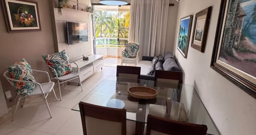 Apartamento a venda em vilas do atlântico quarto e sala vista mar e pé na areia