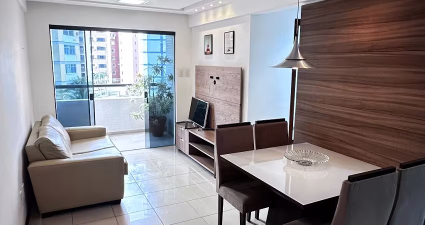 Apartamento a venda na pituba com 2 quartos nascente e mobiliado