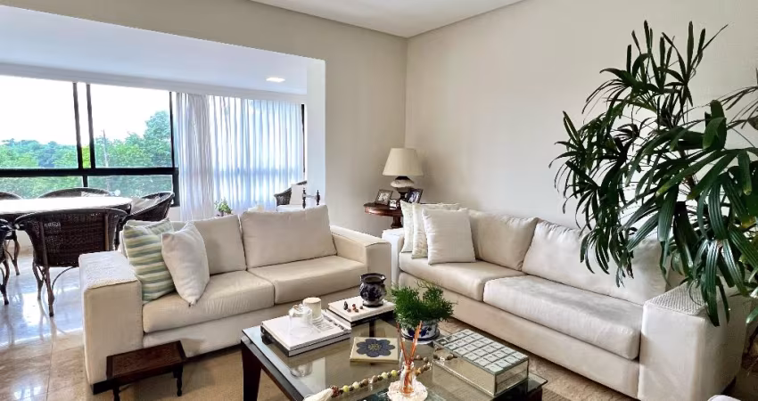 Apartamento a venda na federação com 3 suites vista mar no duque de orleans