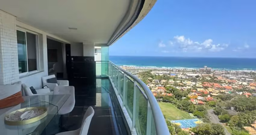 Apartamento a venda no art residence em patamares com 4 suites e vista mar