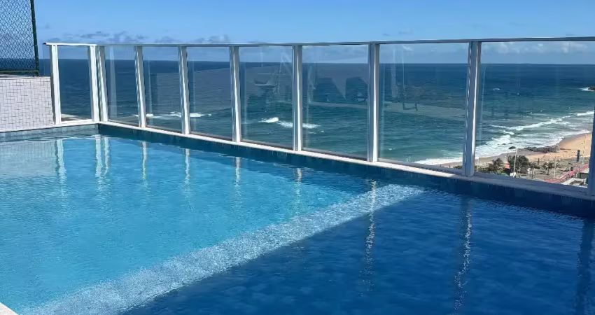 Apartamento studio a venda no smart amaralina com 1 quarto mobiliado e vista mar