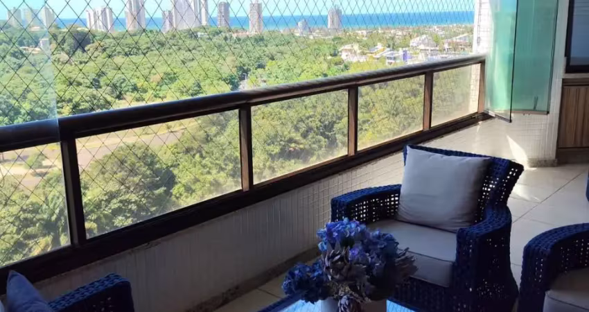 Apartamento a venda no lumno greenville com 4 suites vista mar em patamares