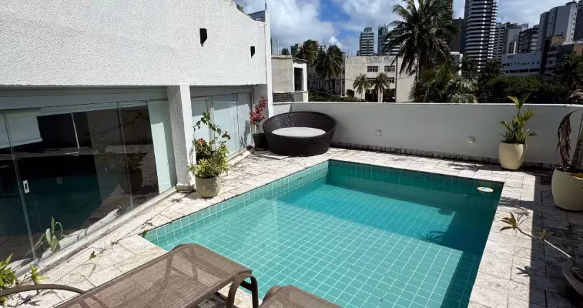 Cobertura a venda em ondina com 3 suites reformada piscina e área gourmet privativa