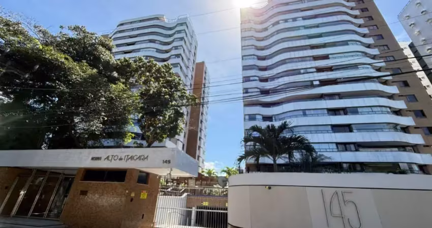 Apartamento a venda no reserva alto do itaigara com 3 suites reformado e gabinete no alto do itaigara