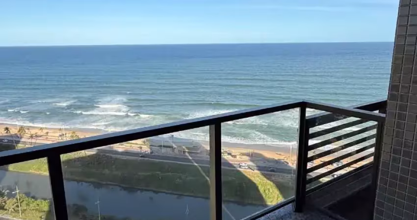 Apartamento a venda no ocean house jaguaribe com 2 quartos e vista mar frontal