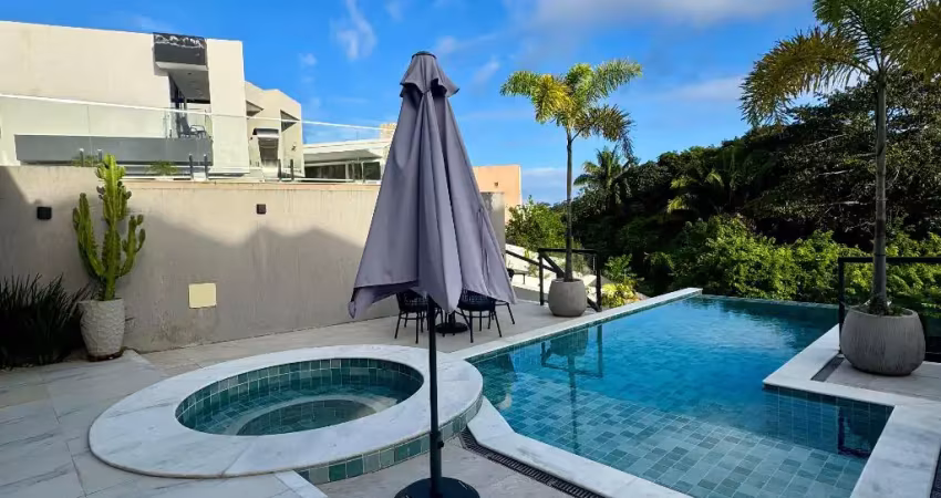 Casa a venda em alphaville 2 salvador com 4 suites piscina área gourmet e nova