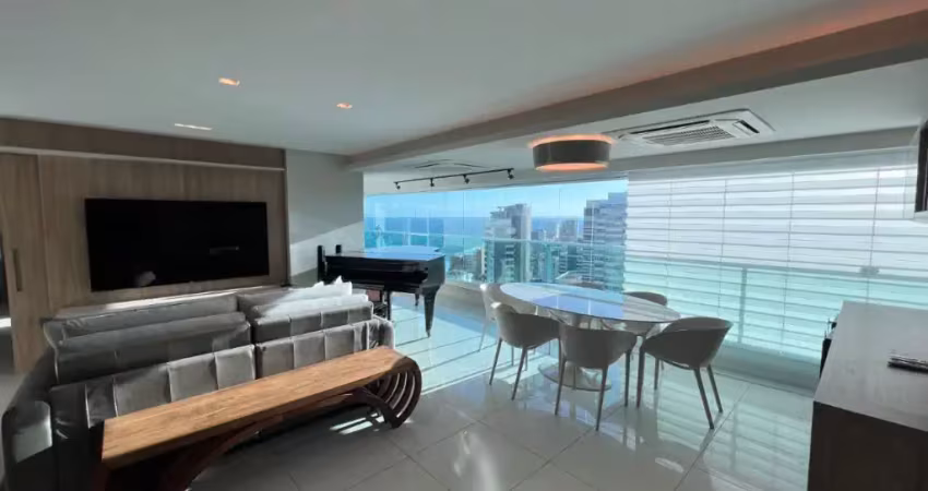 Apartamento a venda na barra com 3 suites vista mar no laura maria guimarães