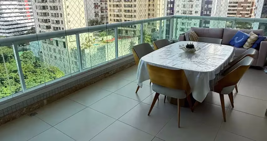 Apartamento a venda no diamond alto do itaigara com 3 suites e nascente