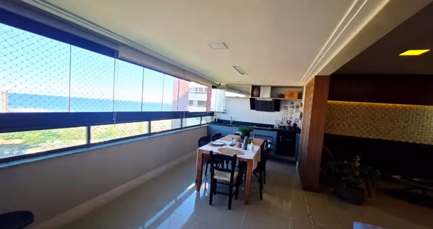 Apartamento a venda em patamares no colina a com 3 suites vista mar no orizzonte reale