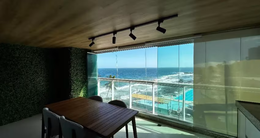 Apartamento a venda no costa espana na barra quarto e sala vista mar e reformado