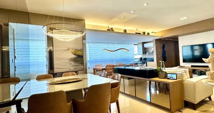 Apartamento a venda na pituba com 3 suites reformado e varanda gourmet