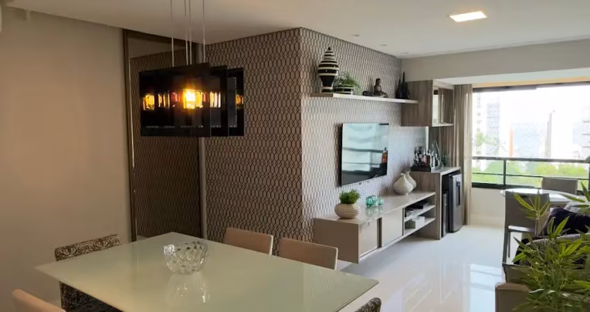 Apartamento a venda na pituba com 3 quartos nascente dependência e 2 vagas