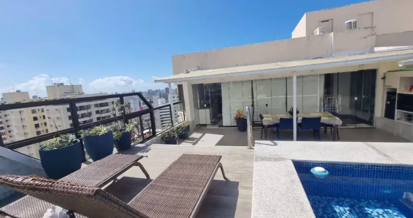 Cobertura  a venda no alto do itaigara com 3 quartos piscina no niccolo paganini