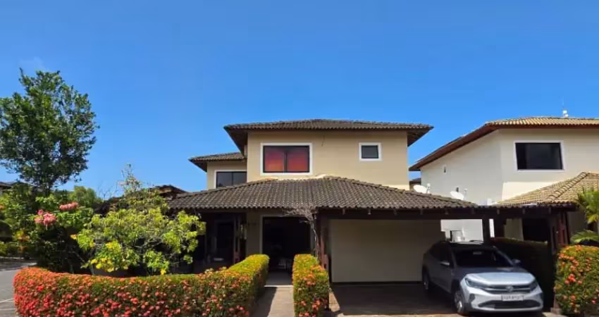 Casa a venda em piatã com 4 quartos em condominio fechado solaris residencias