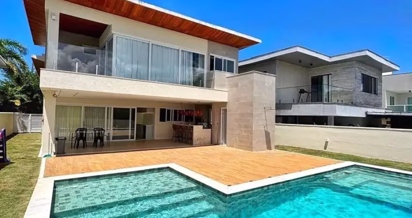 Casa a venda em alphaville 2 salvador com 5 suites piscina e área gourmet
